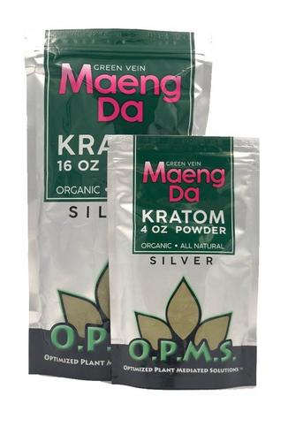 OPMS Silver Maeng Da Kratom Powder